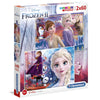 Caja de dos puzles Clementoni de Frozen II con Elsa, Anna y Olaf
