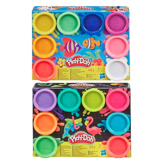 Set Play-Doh de 8 botes de plastilina en colores surtidos