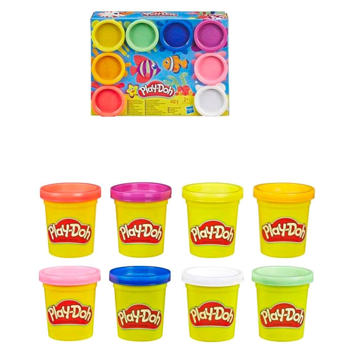 Set Play-Doh de 8 botes de plastilina en colores surtidos - 3