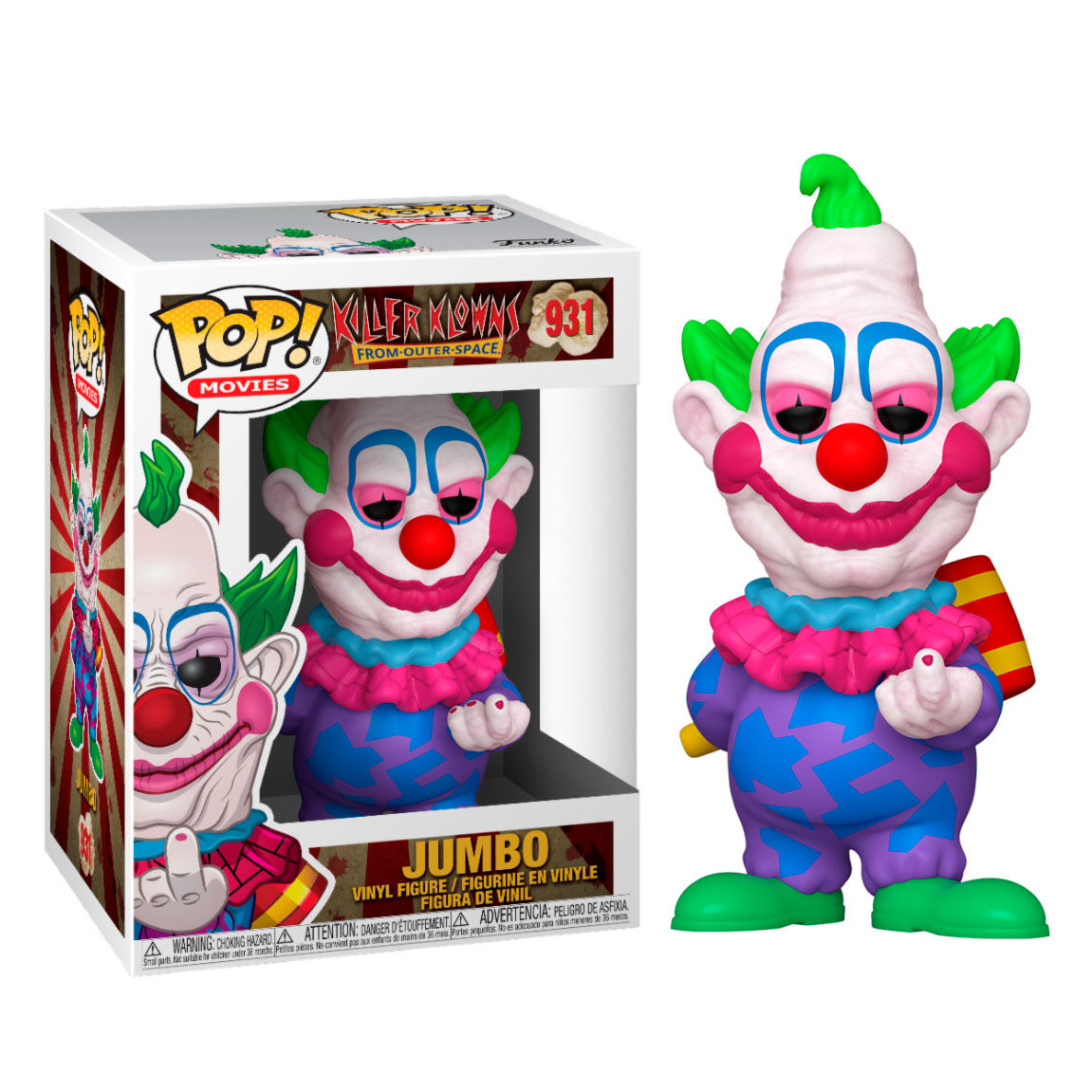 Figura Funko POP! de payaso de Killer Klowns From Outer Space - 2