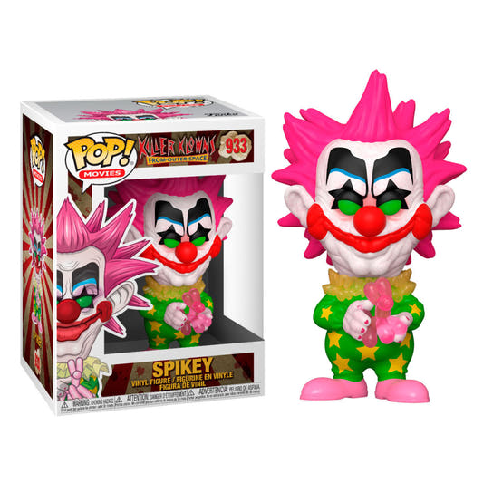 Figura Funko POP! Spikey con pelo rosa y traje verde estrellado - 2