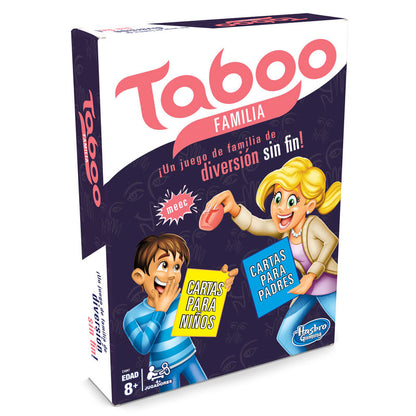 Caja del juego de mesa Tabú Familia de Hasbro - 2