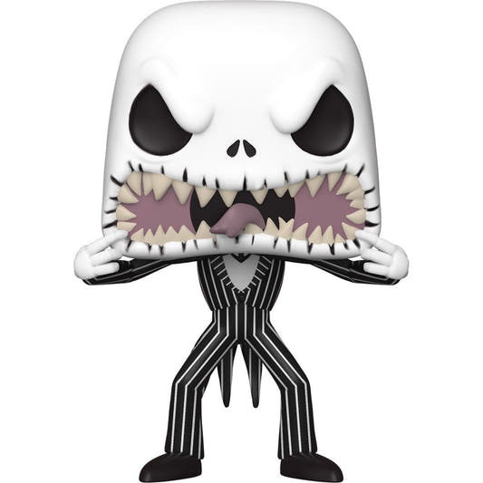 Figura Funko POP! de Jack Skellington Scary Face con traje a rayas