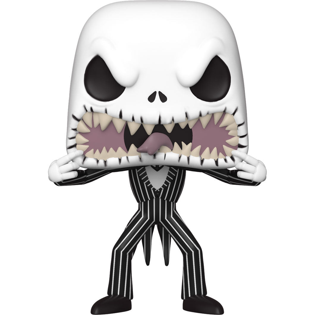 Figura Funko POP! de Jack Skellington Scary Face con traje a rayas