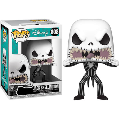 Figura Funko POP! de Jack Skellington Scary Face con traje a rayas - 2