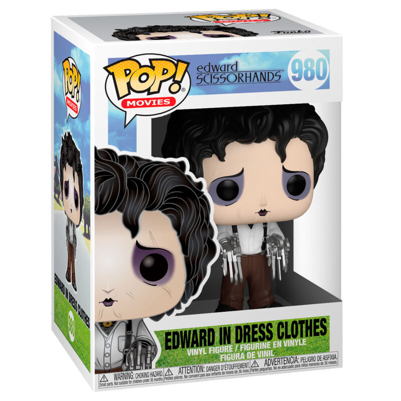 Figura Funko POP de Eduardo Manostijeras con manos de tijera - 2