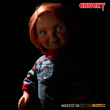 Figura articulada parlante de Chucky de 38 cm con ropa de tela - 4
