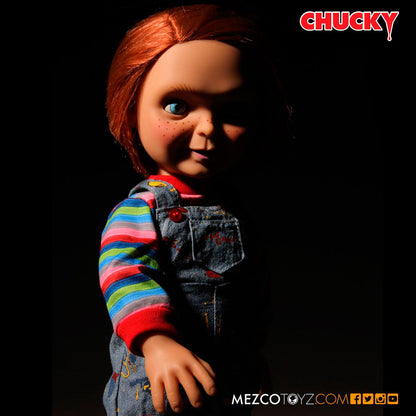 Figura articulada parlante de Chucky de 38 cm con ropa de tela - 5