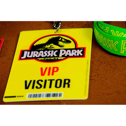 Caja metálica amarilla Jurassic Park Welcome Kit de DOCTOR COLLECTOR - 14