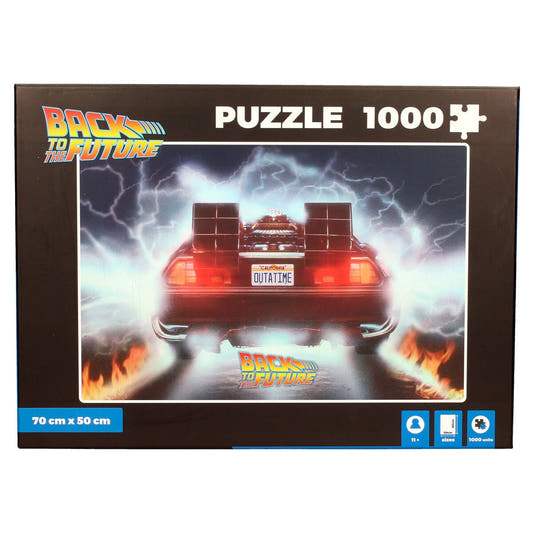 Puzzle de 1000 piezas del DeLorean de Regreso al Futuro