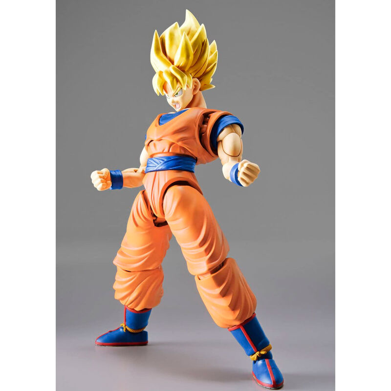 Figura articulada de Goku Super Saiyan con uniforme naranja y azul - 5