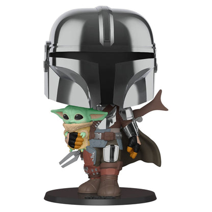 Figura Funko POP! de The Mandalorian con Yoda Child