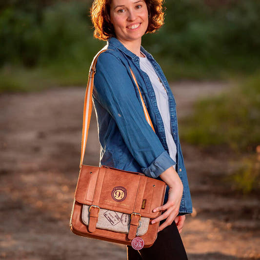 Bolso bandolera marrón Harry Potter Platform 9 3/4 - 2