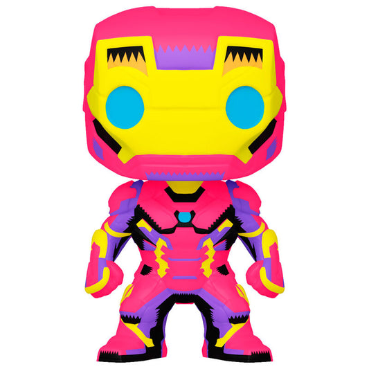 Figura Funko POP! Marvel Iron Man Black Light en caja con ventana - 2