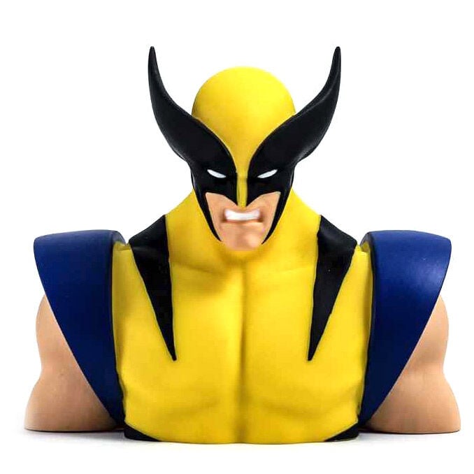 Busto hucha de Lobezno X-Men Marvel en PVC