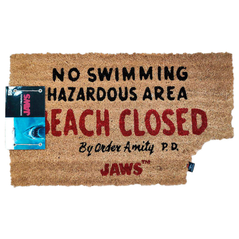 Felpudo Jaws Beach Closed de fibra de coco