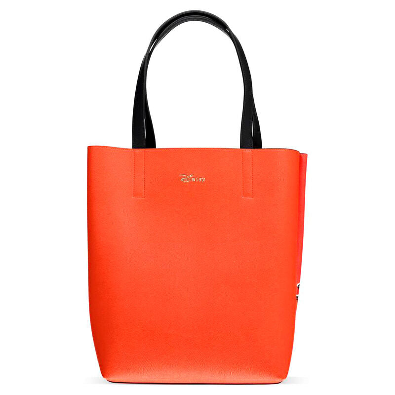 Bolso shopping rojo de Blancanieves Disney con asas negras - 2