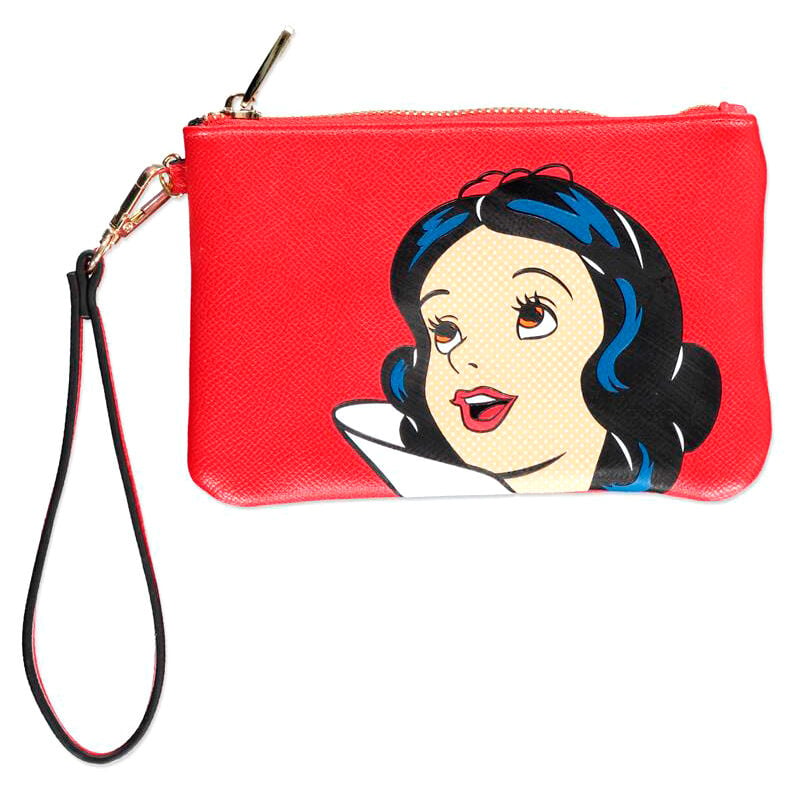 Bolso de mano rojo de Blancanieves Disney con muñequera
