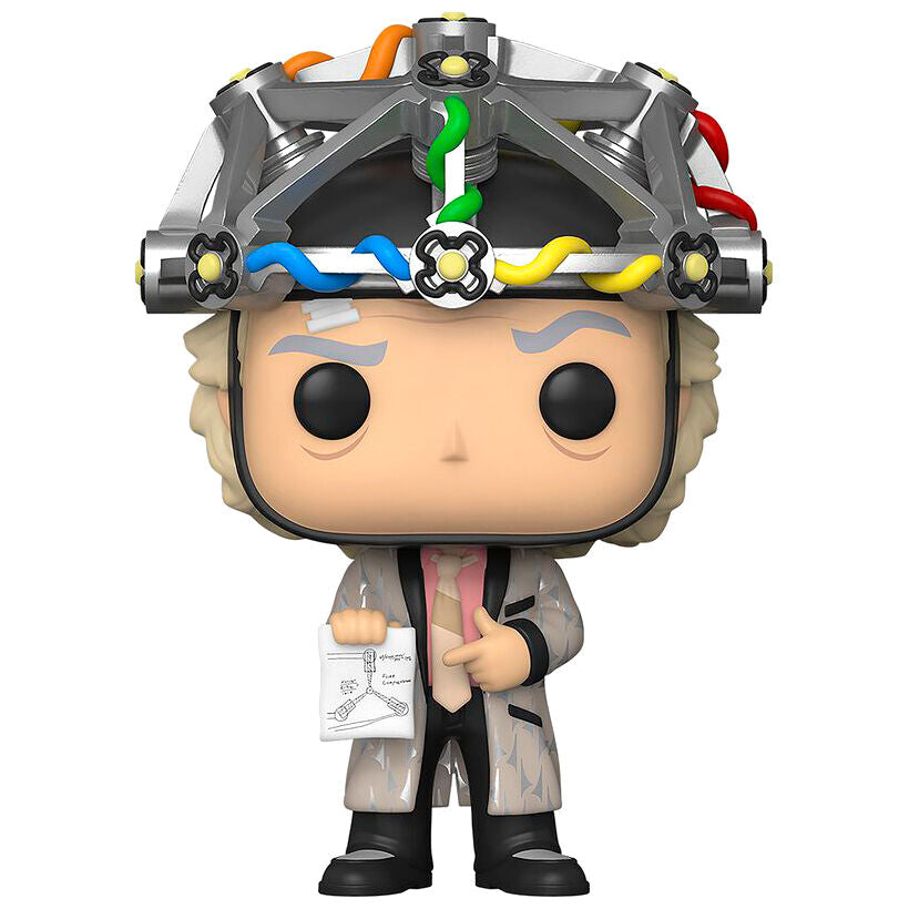 Figura Funko POP! de Doc con casco de Regreso al Futuro