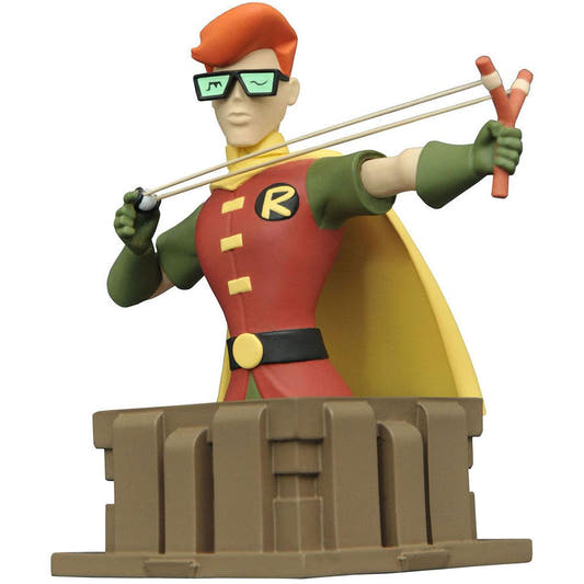Busto de Robin de Batman: The Animated Series sobre una base