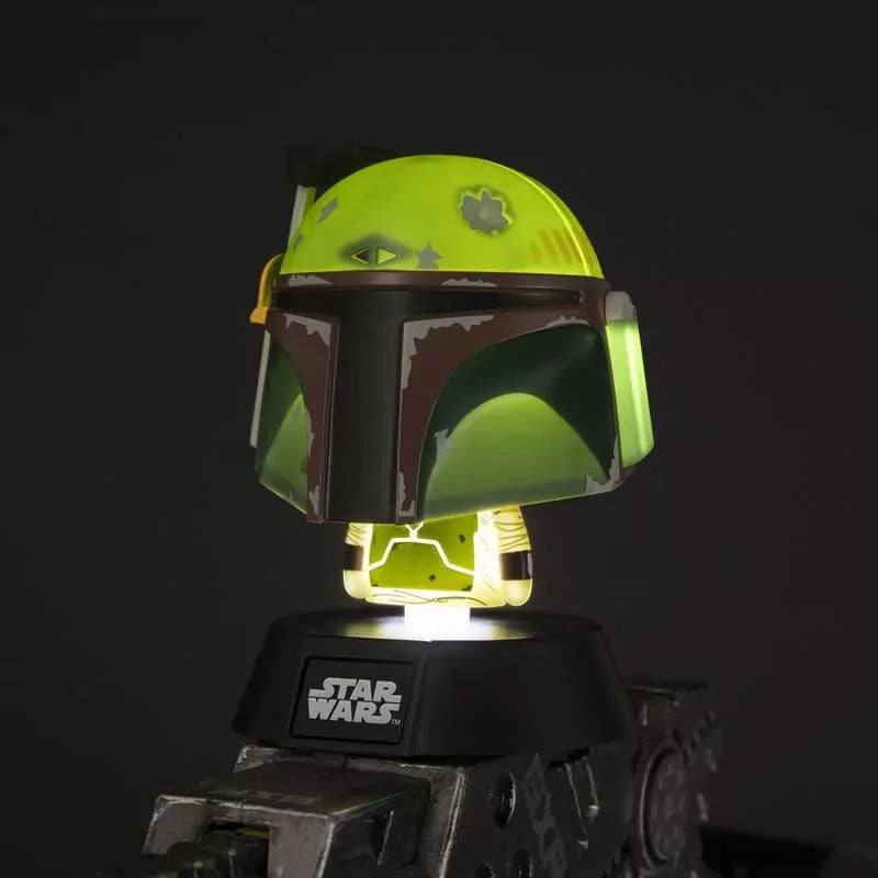 Lámpara Icon de Boba Fett Star Wars sobre base negra - 4