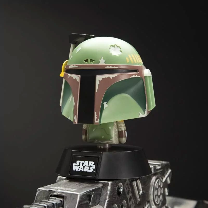 Lámpara Icon de Boba Fett Star Wars sobre base negra - 5