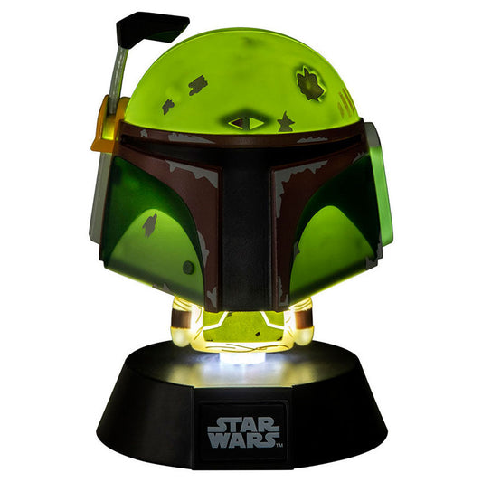 Lámpara Icon de Boba Fett Star Wars sobre base negra - 2