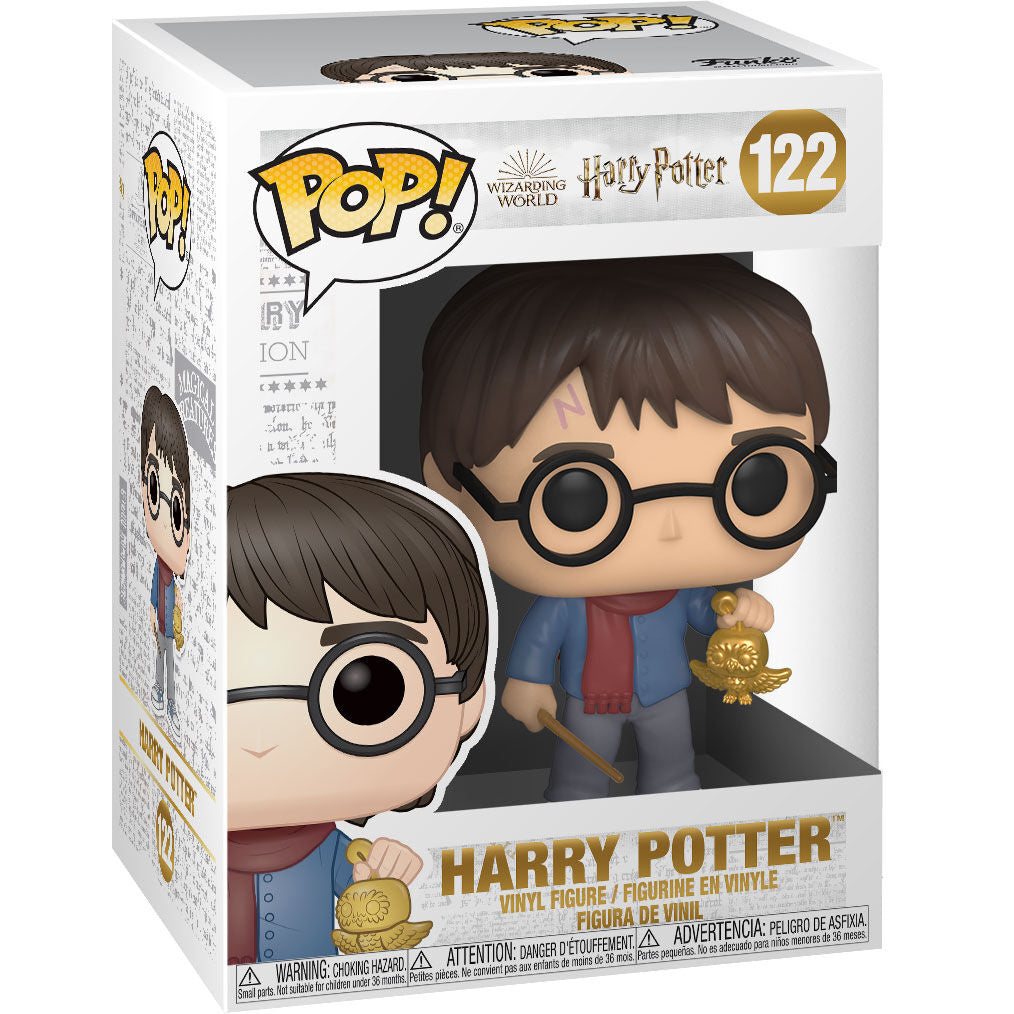 Figura Funko POP! Harry Potter Holiday 122 en caja con ventana