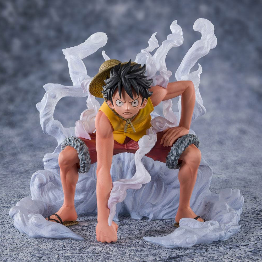 Figura de Monkey D. Luffy Figuarts Zero Extra Battle de One Piece, 12 cm