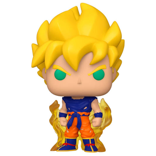 Figura Funko POP! de Goku Super Saiyan con aura dorada