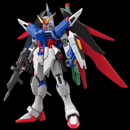 Model kit Destiny Gundam 1/144 con armamento y efectos rosas - 4