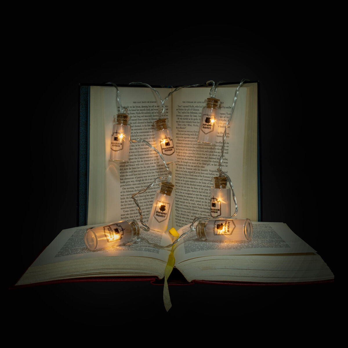 Guirnalda LED Harry Potter con 10 botellas de pociones - 3
