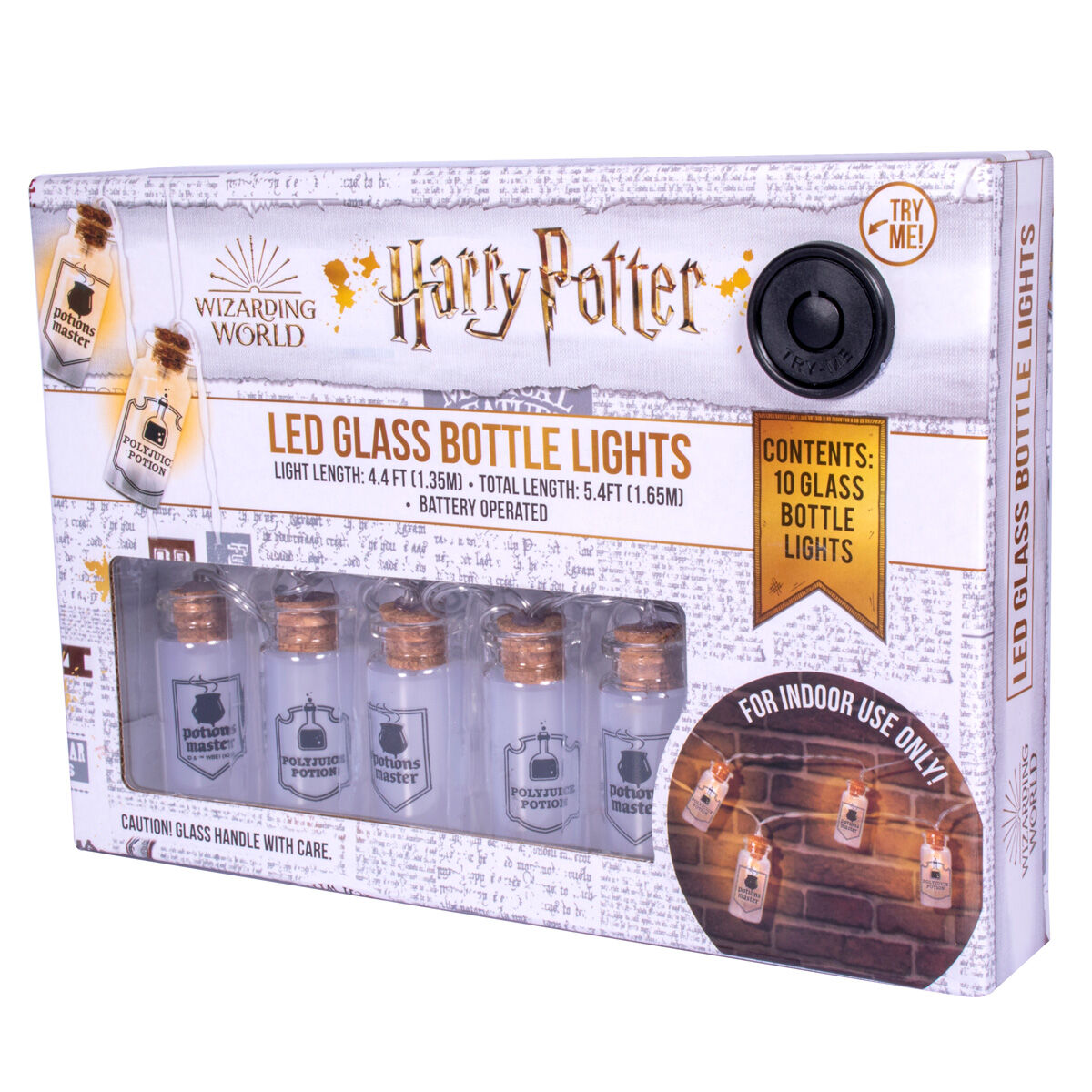 Guirnalda LED Harry Potter con 10 botellas de pociones - 2