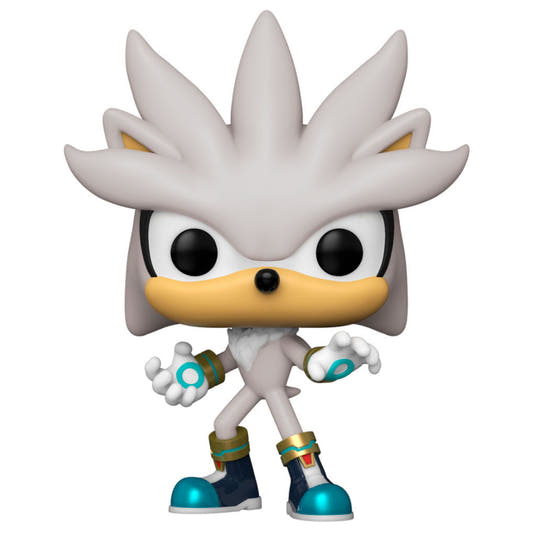 Figura Funko POP! de Silver the Hedgehog en caja con ventana - 2