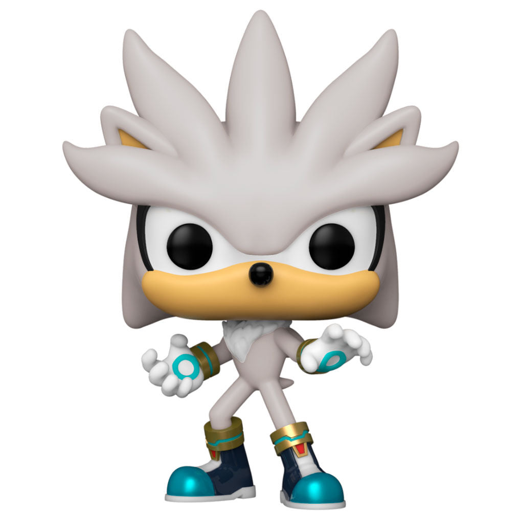 Figura Funko POP! de Silver the Hedgehog en caja con ventana - 2
