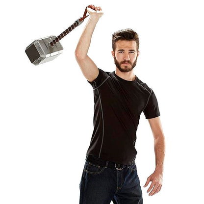 Réplica del martillo Mjolnir de Thor Hasbro con base y luz LED - 2