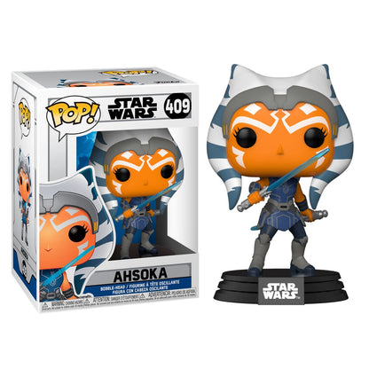 Figura Funko POP! de Ahsoka de Star Wars: The Clone Wars con caja