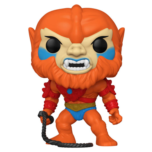 Figura Funko POP! super-sized de Beast Man de Masters of the Universe en su caja - 2