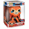 Figura Funko POP! super-sized de Beast Man de Masters of the Universe en su caja