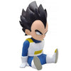 Figura hucha de Vegeta de Dragon Ball sentado