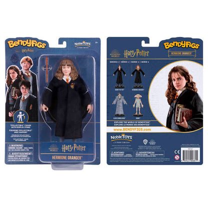 Figura flexible Bendyfigs de Hermione Granger con varita