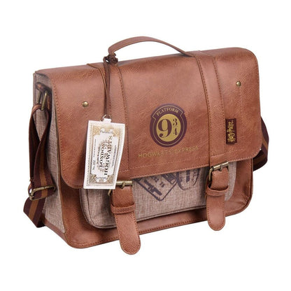 Bolso bandolera marrón Harry Potter Platform 9 3/4