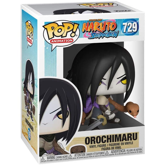 Figura Funko POP! de Orochimaru de Naruto Shippuden en caja con ventana