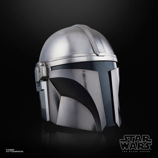 Casco electrónico plateado de The Mandalorian Star Wars - 4