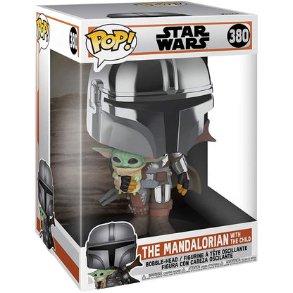 Figura Funko POP! de The Mandalorian con Yoda Child - 2