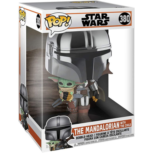 Figura Funko POP! de The Mandalorian con Yoda Child - 2