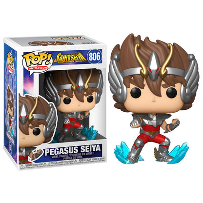 Figura Funko POP! de Pegasus Seiya con armadura plateada