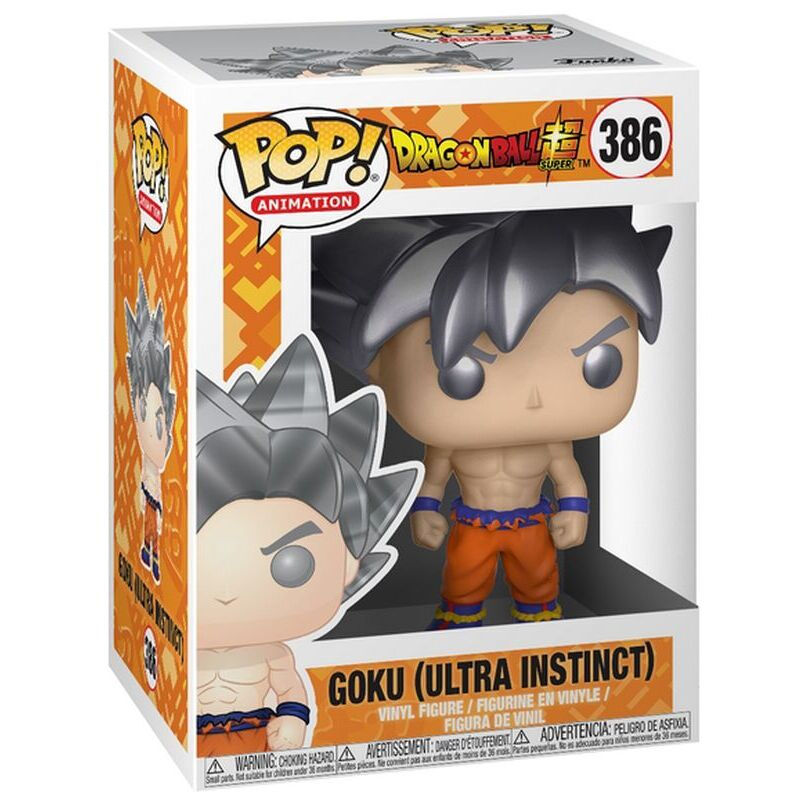 Figura Funko POP! de Goku Ultra Instinct con cabello plateado - 3