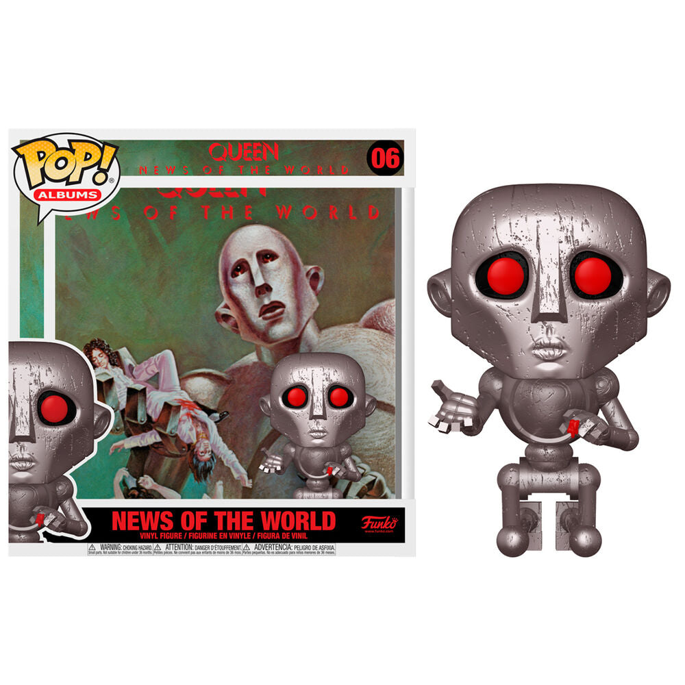 Figura FUNKO POP! Albums de Queen News of the World con estuche - 2