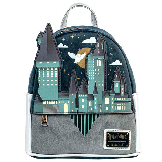 Mochila Loungefly de Harry Potter con castillo de Hogwarts